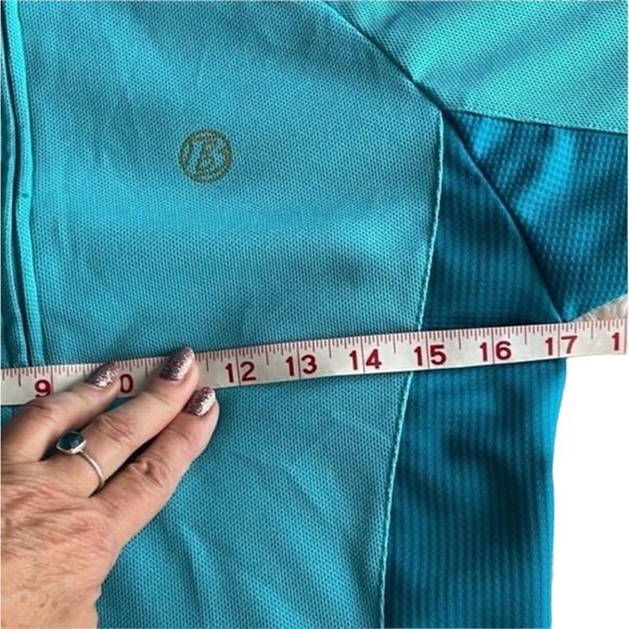 # 0033 Bontrager | Short Sleeve Cycling Jersey Shirt Blue Womens Large - Picture 15 of 16